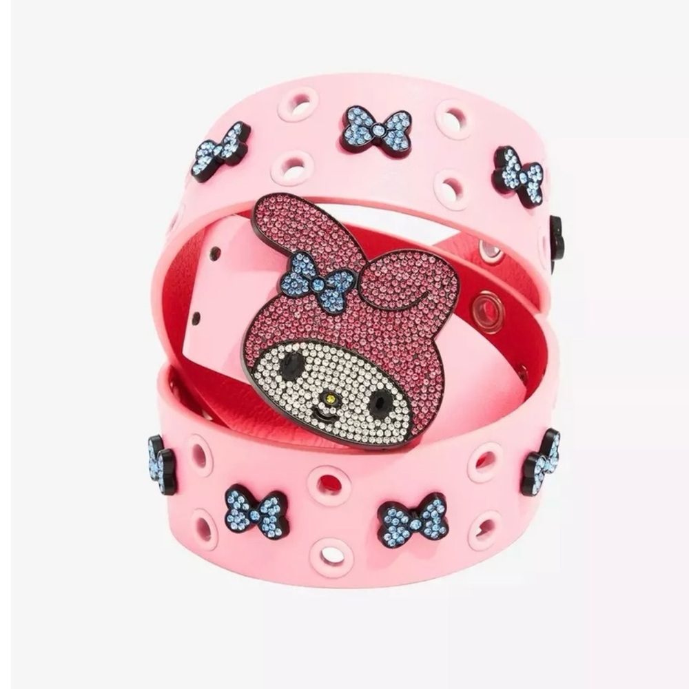 NWT's Hot Topic Women's My Melody Bling Belt - Pink - Size Large